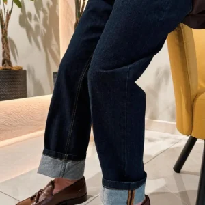 Mocassino Con Nappine MARRONE