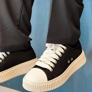 Sneakers in Tessuto NERO