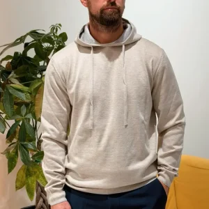 Maglia con Cappuccio BEIGE