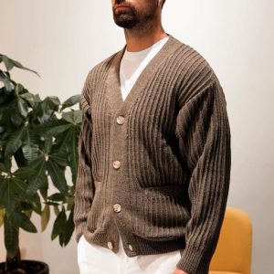 Cardigan in Maglia MORO