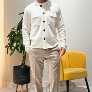 Pietro Pantalone in Fresco Lana TERRA