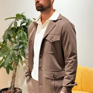 Sahariana in Fresco Lana MORO