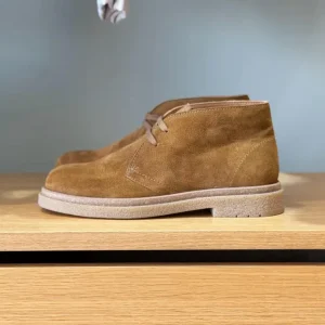 Scarpe Polacchine in Camoscio SABBIA