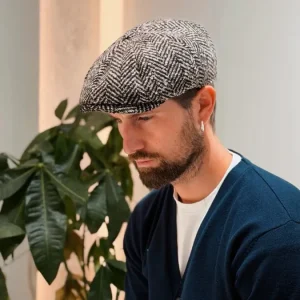 Coppola in Tessuto NERO/FANGO