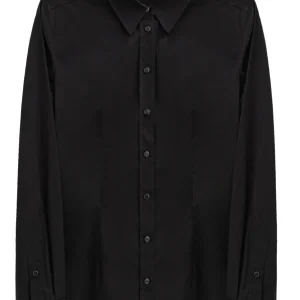 Camicia nero in cotone Dolce & Gabbana