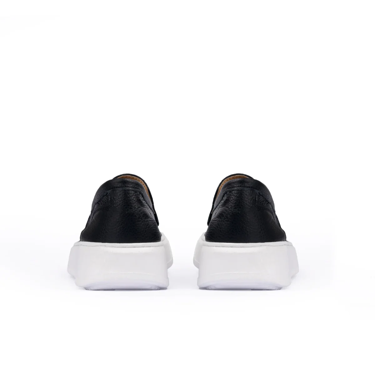 Slink mocassino uomo slip on in pelle bottolata - immagine 5