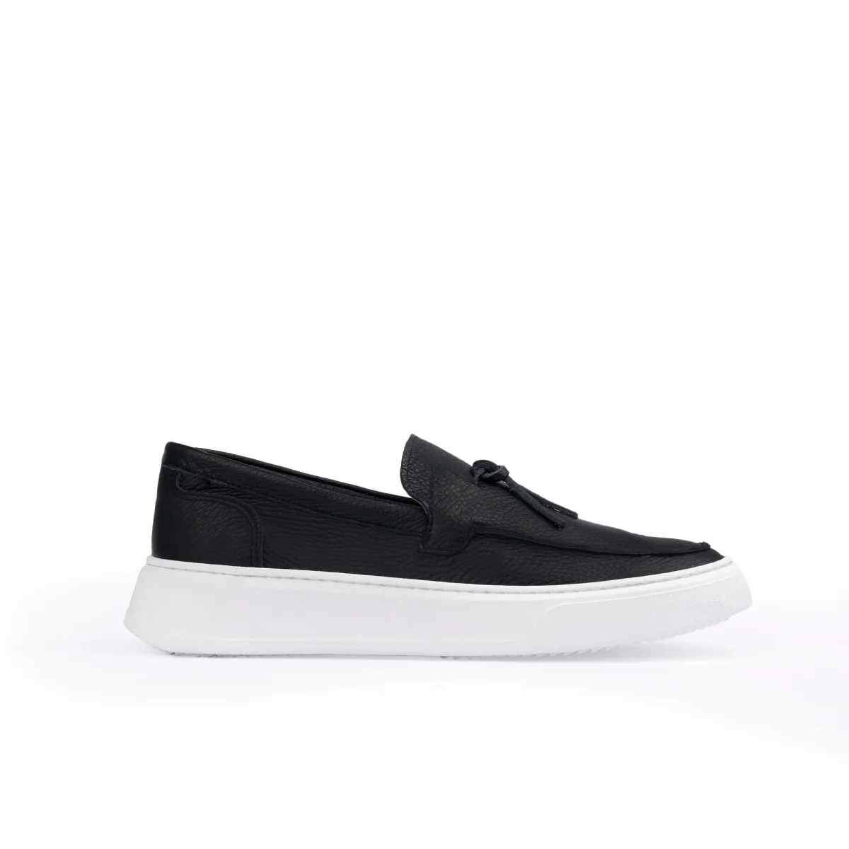 Slink mocassino uomo slip on in pelle bottolata