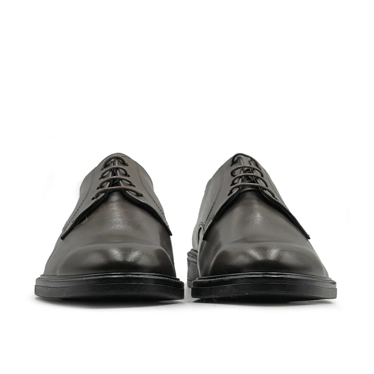 Mocassino con lacci in vera pelle uomo - immagine 5