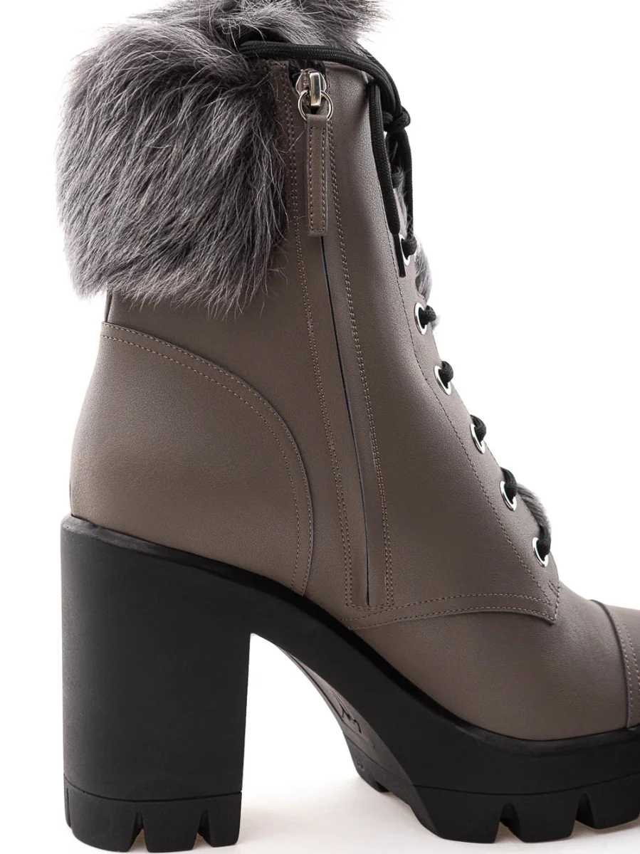 Stivaletto Combat con Pelliccia interna Giuseppe Zanotti - immagine 5