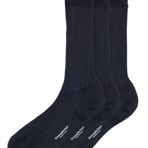 Calzini  Tripack in misto  lana merinos Zegna
