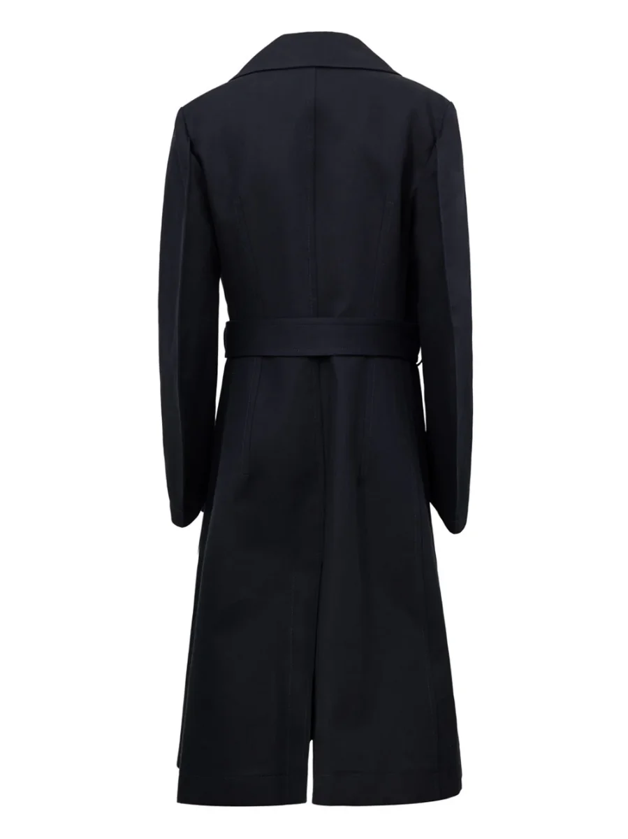 Trench Double Cotton Canvas in Blu Bottega Veneta - immagine 3