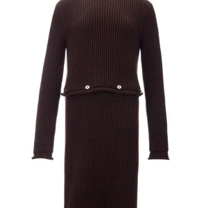 Abito a Costine Chunky Cotton Bottega Veneta