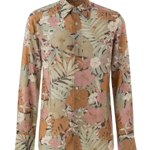 Camicia Stampa Floreale Multicolor Tom Ford