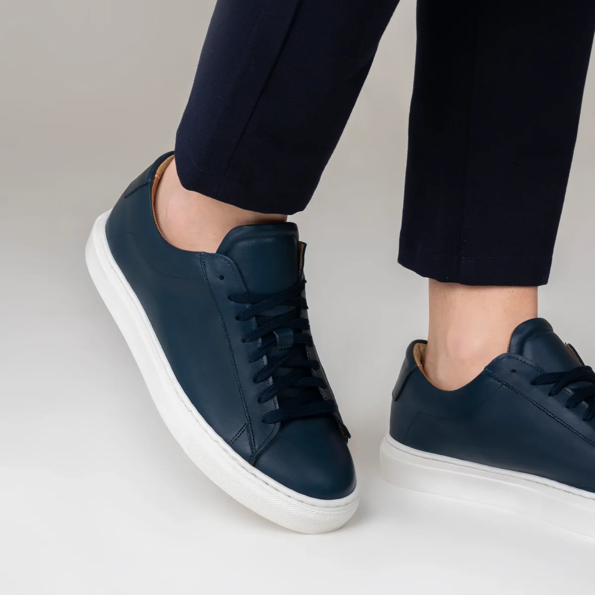 Nova sneakers in vera pelle uomo - immagine 7