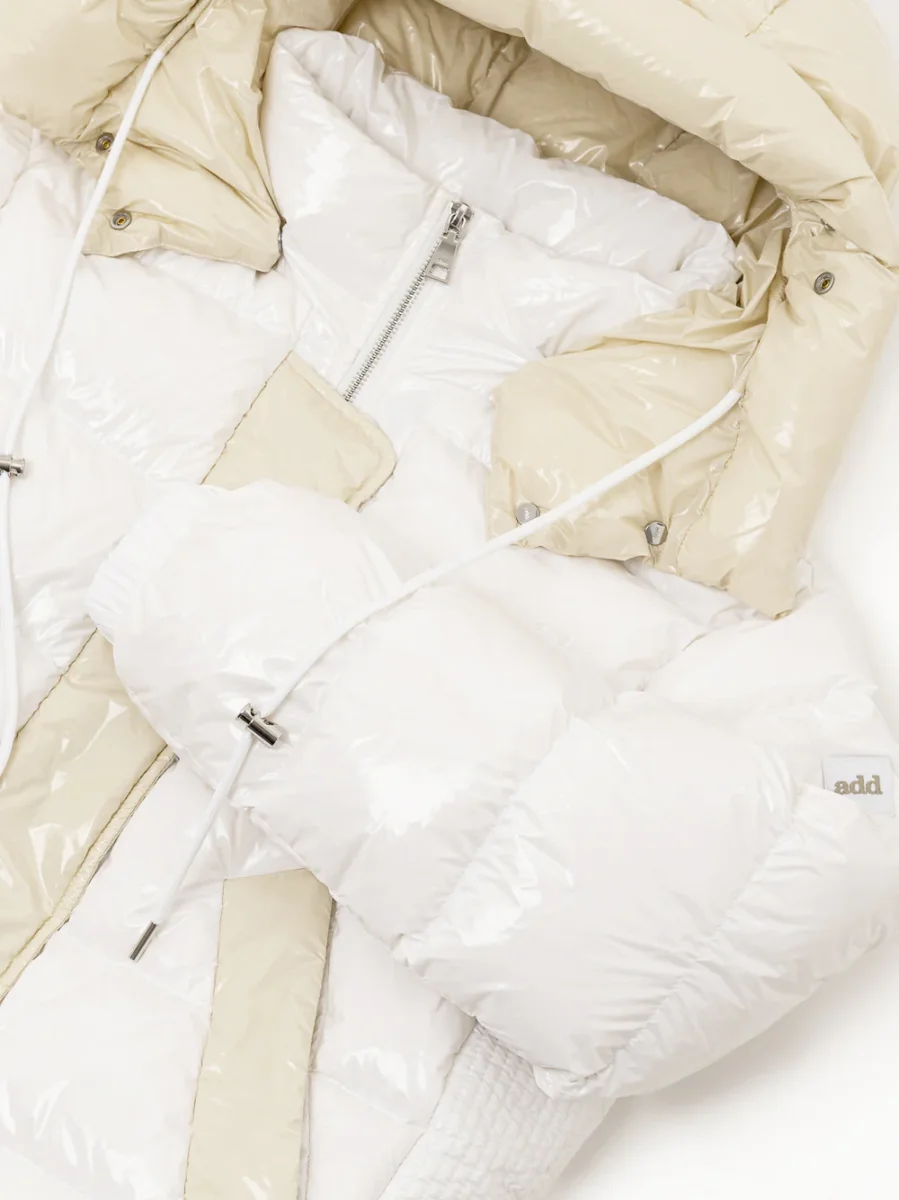 Piumino con cappuccio removibile ADD - immagine 5