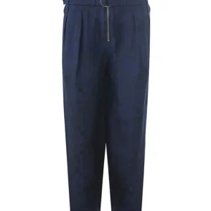 Pantalone con Cintura Relaxed Fit Emporio Armani