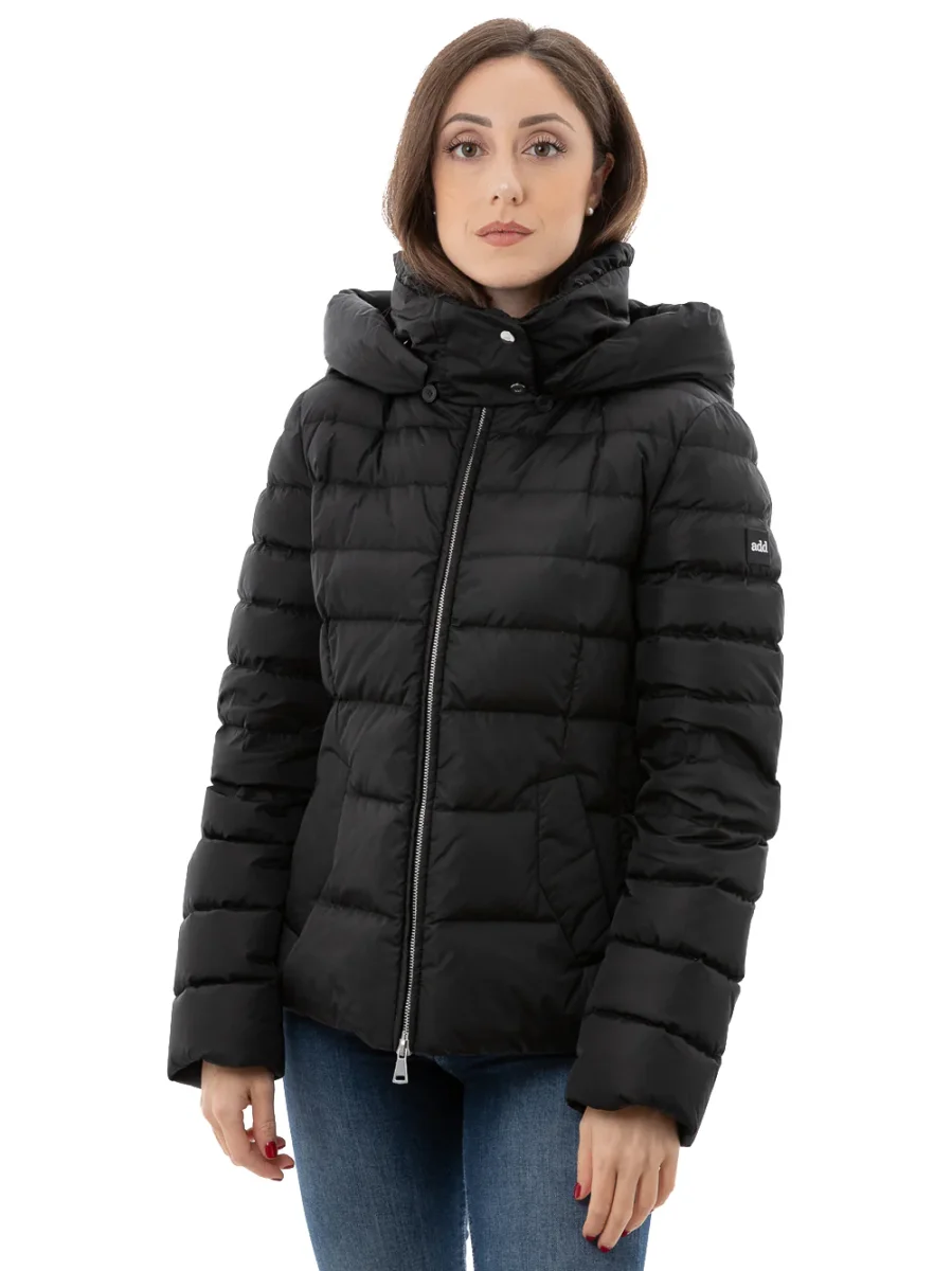 Piumino con cappuccio removibile ADD - immagine 3