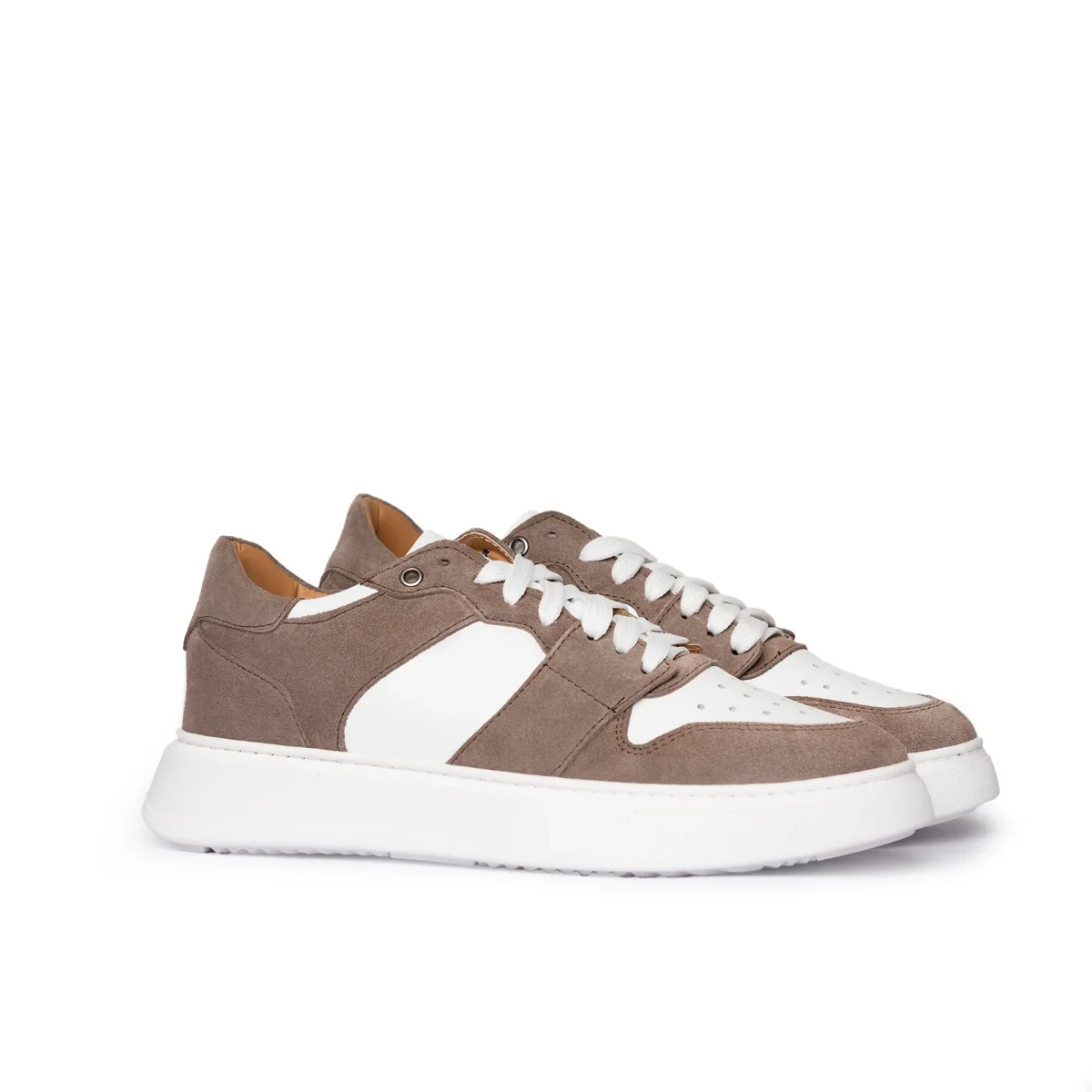 Koda sneakers basse uomo in morbido camoscio - immagine 3