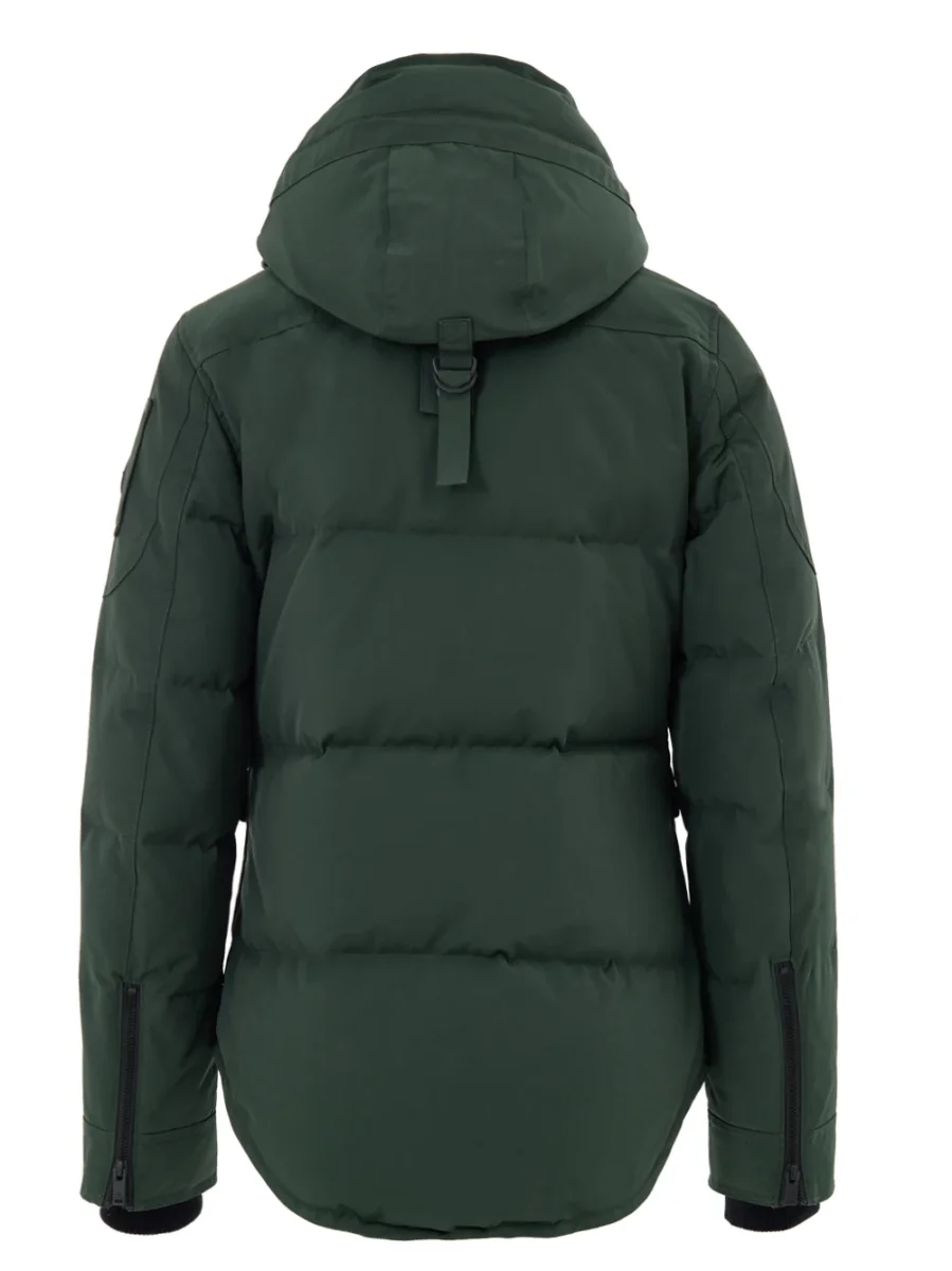 Field Jacket Imbottita in Verde Moose Knuckles - immagine 3