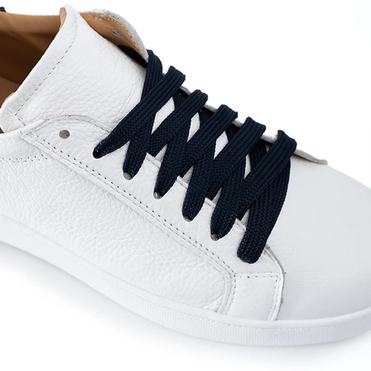 Motion SNEAKERS BASSE UOMO IN VERA PELLE BOTTALATA - immagine 4