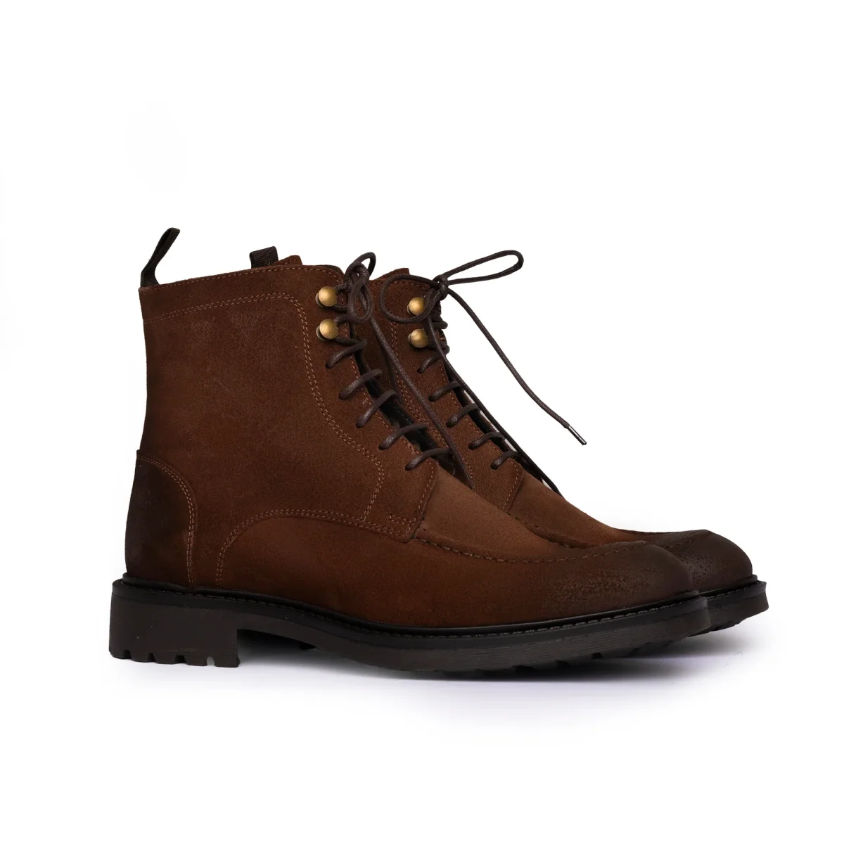 HERITAGE STIVALETTO UOMO IN CAMOSCIO - immagine 6