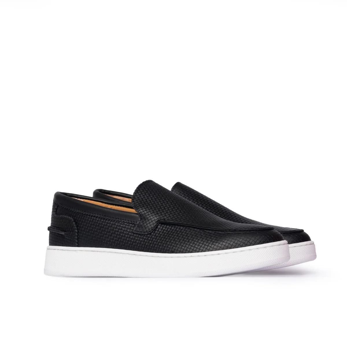 Soft in pelle slip on uomo - immagine 3