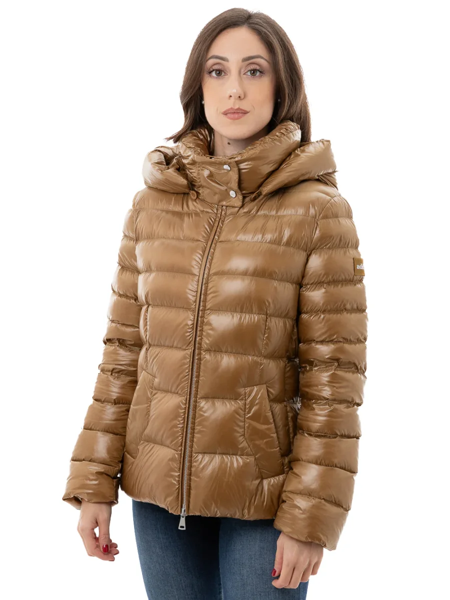 Piumino con cappuccio removibile ADD - immagine 3