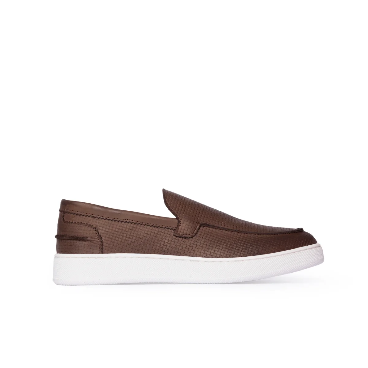 Soft in pelle slip on uomo - immagine 8