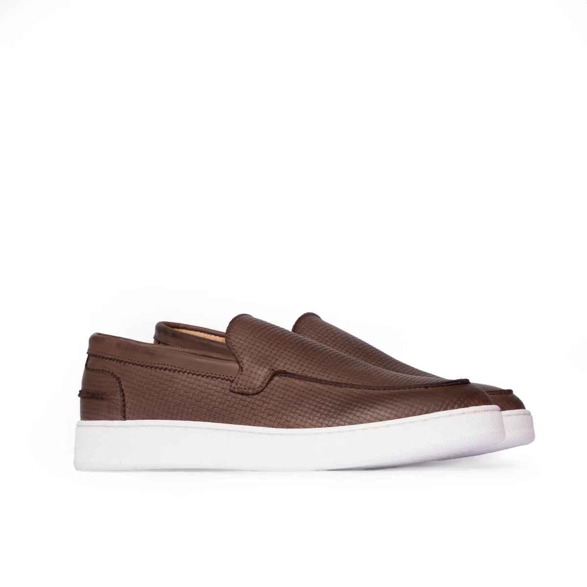 Soft in pelle slip on uomo - immagine 9