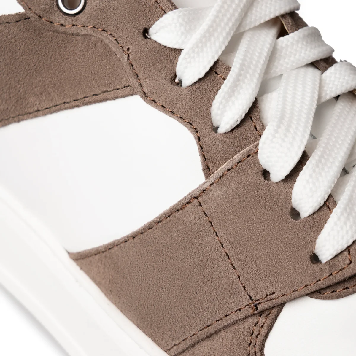 Koda sneakers basse uomo in morbido camoscio - immagine 4