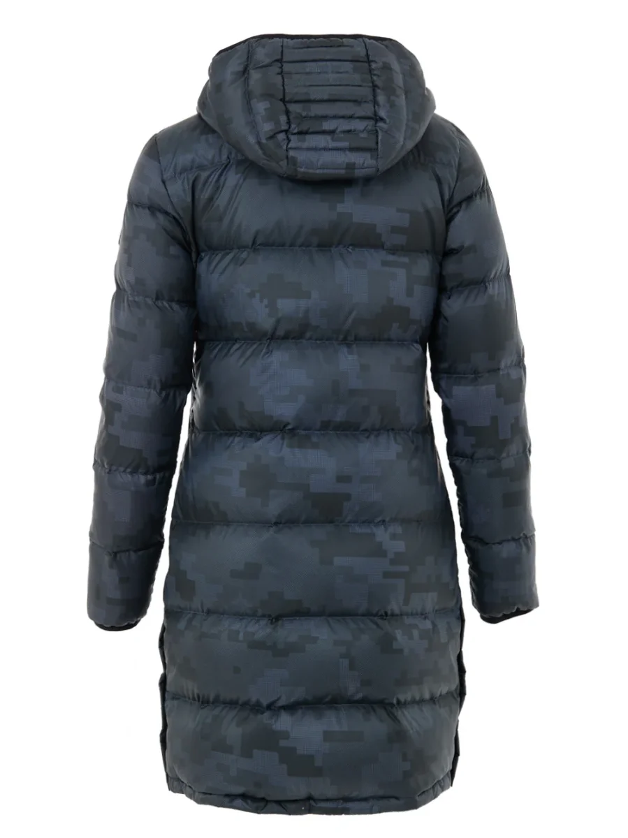 Piumino Imbottito Lungo in Grigio Moose Knuckles - immagine 3