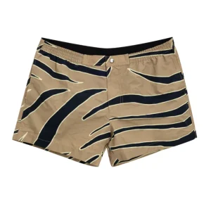 Boxer Mare con Stampa Animalier Bottega Veneta