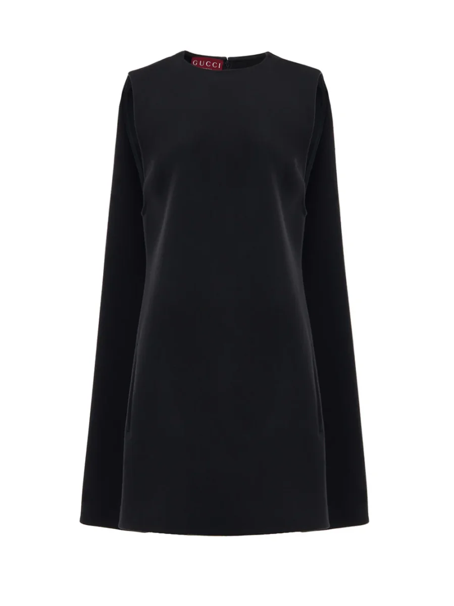 Abito Corto Senza Maniche a Campana Gucci