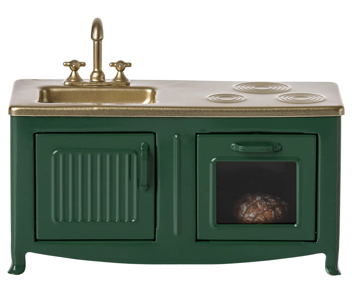 Cucina Topo verde scuro