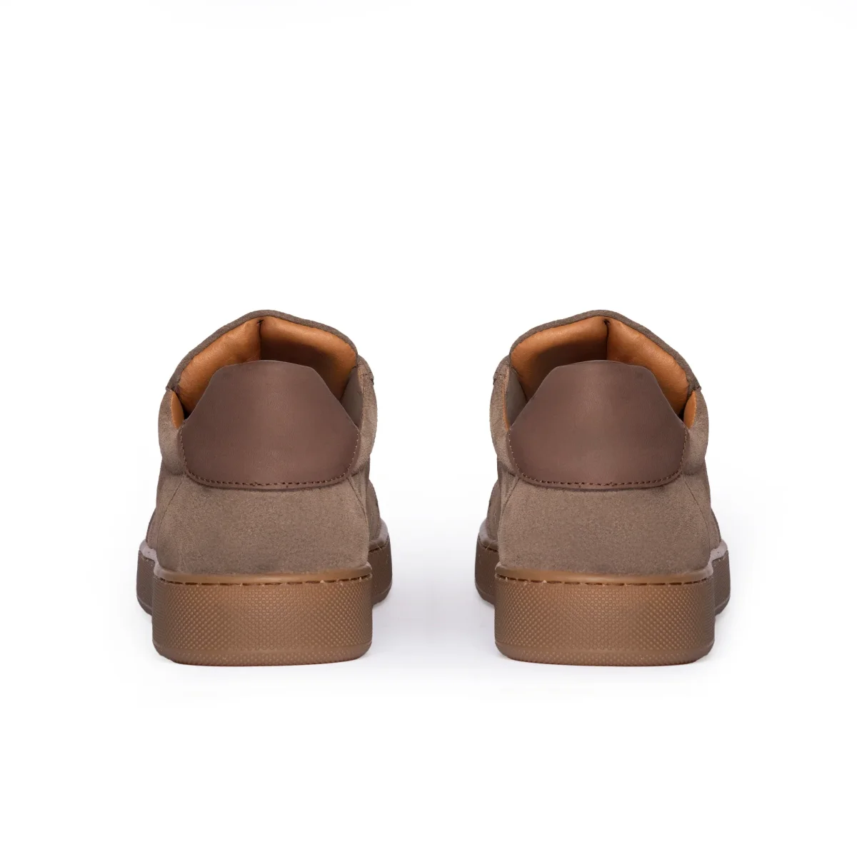 Fusion sneakers basse uomo in morbido camoscio - immagine 5