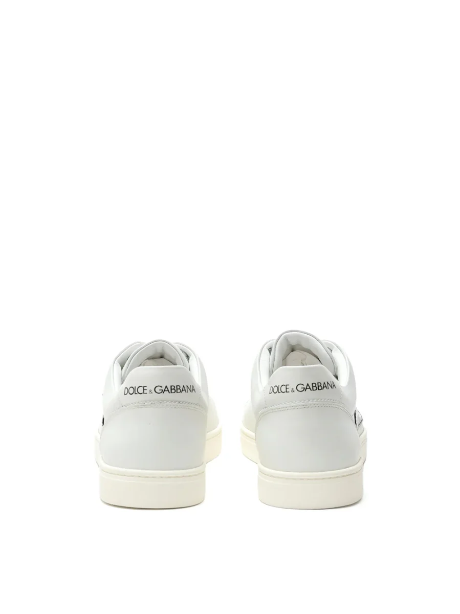 Sneakers Bassa in Pelle Bianca 'Prince' Dolce & Gabbana - immagine 4