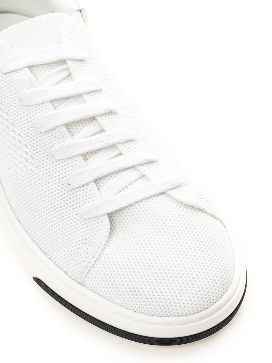 Sneaker in Tessuto Bianco Casadei - immagine 6