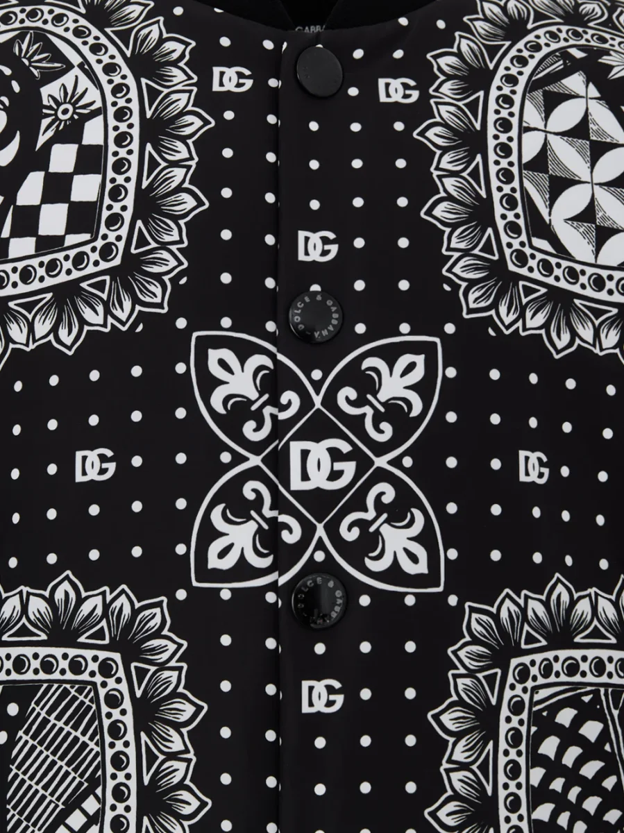 Giubbino Bomber Stampato Dolce & Gabbana - immagine 5