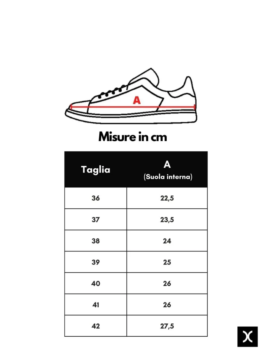 Sneakers in pelle Thea Dark P448 - immagine 8