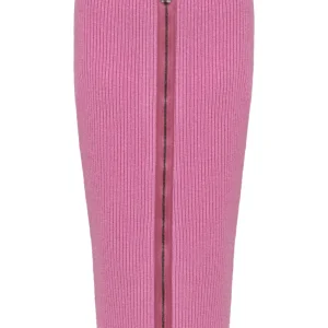 Gonna a Tubino con zip in Maglia Rosa Tom Ford
