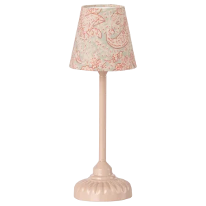 Lampada da terra vintage floreale