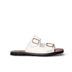 Hector sandalo uomo con fibbie in vera pelle