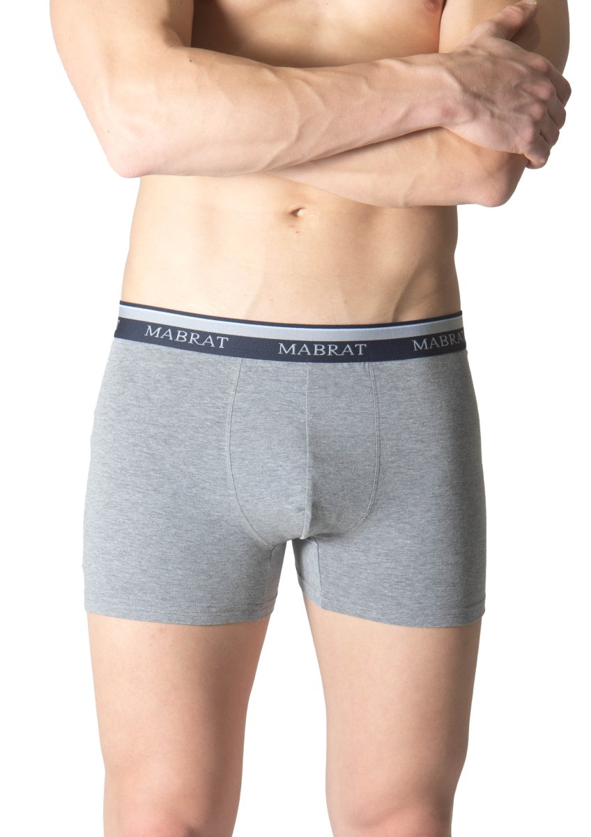 Boxer Uomo elastico esterno con logo circolare - immagine 3