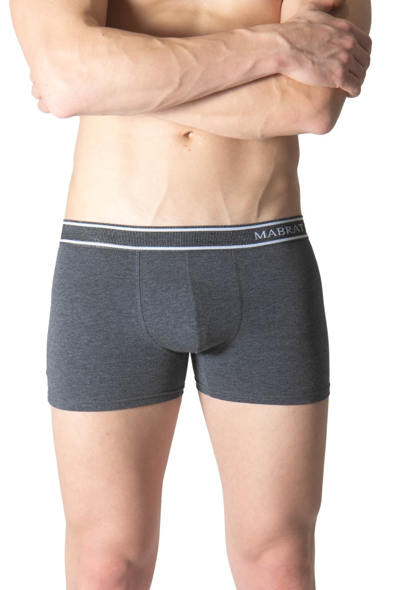 Boxer Uomo elastico esterno a costina - immagine 3