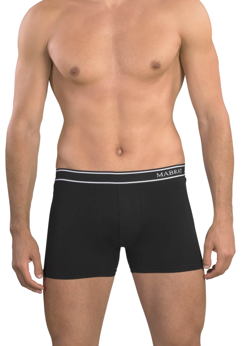 Boxer Uomo elastico esterno a costina - immagine 4