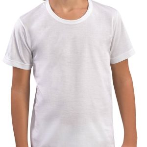 MAGLIA MEZZA MANICA BAMBINO GIROCOLLO 100% PURO COTONE JERSEY