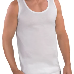 CANOTTA SPALLA LARGA UOMO GIROCOLLO FILOSCOZIA JERSEY 60/2