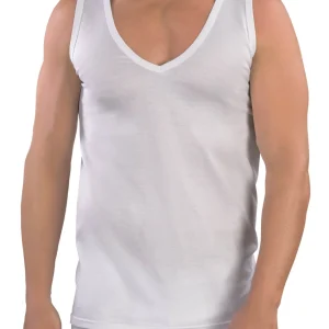 CANOTTA SPALLA LARGA UOMO PUNTA PROFONDA FILOSCOZIA JERSEY 60/2