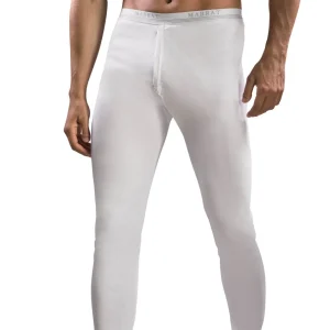 PANTALONE GAMBA LUNGA UOMO 100% COTONE CALDO INTERLOCK