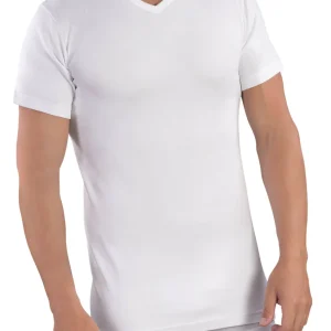 MAGLIA TERMICA MEZZA MANICA UOMO COLLO A PUNTA